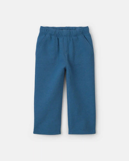 Baby Boy 2-Piece Yeti Fleece Top & Pant Set - Green/Blue