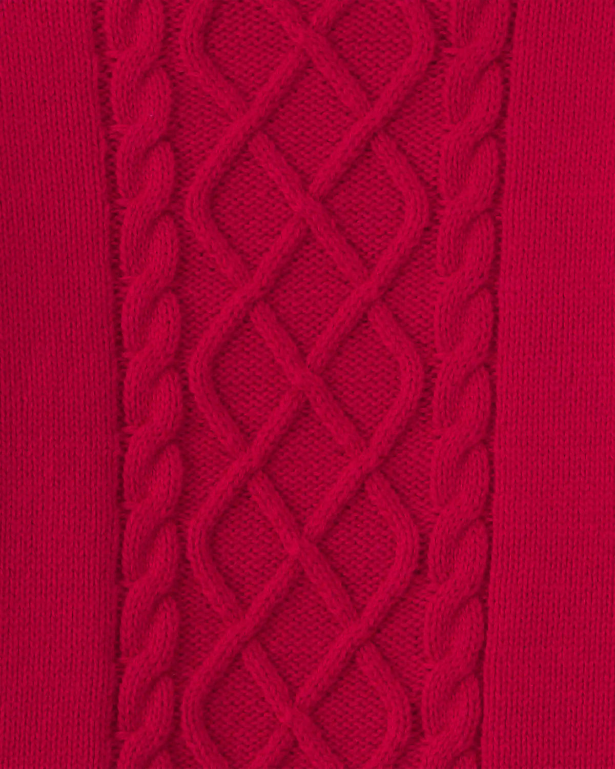Baby Girl 3-Piece Long-Sleeve Sweater Dress Set - Red