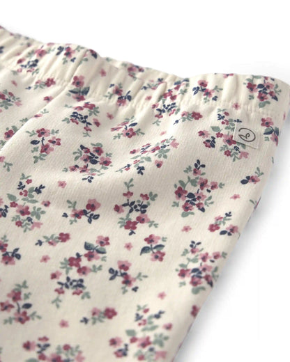 Baby Girl 2-Pack Recycled Fleece Bottoms Made with Organic Cotton