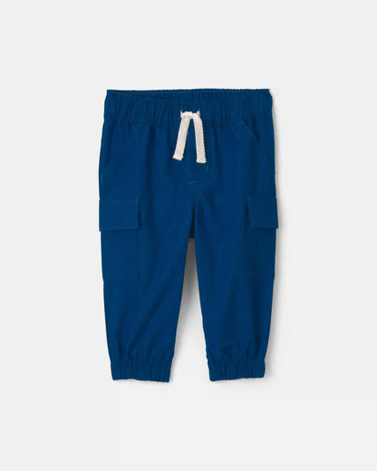 Baby Boy 3-Piece Bear Scenic Fleece Layering Set - Grey/Blue