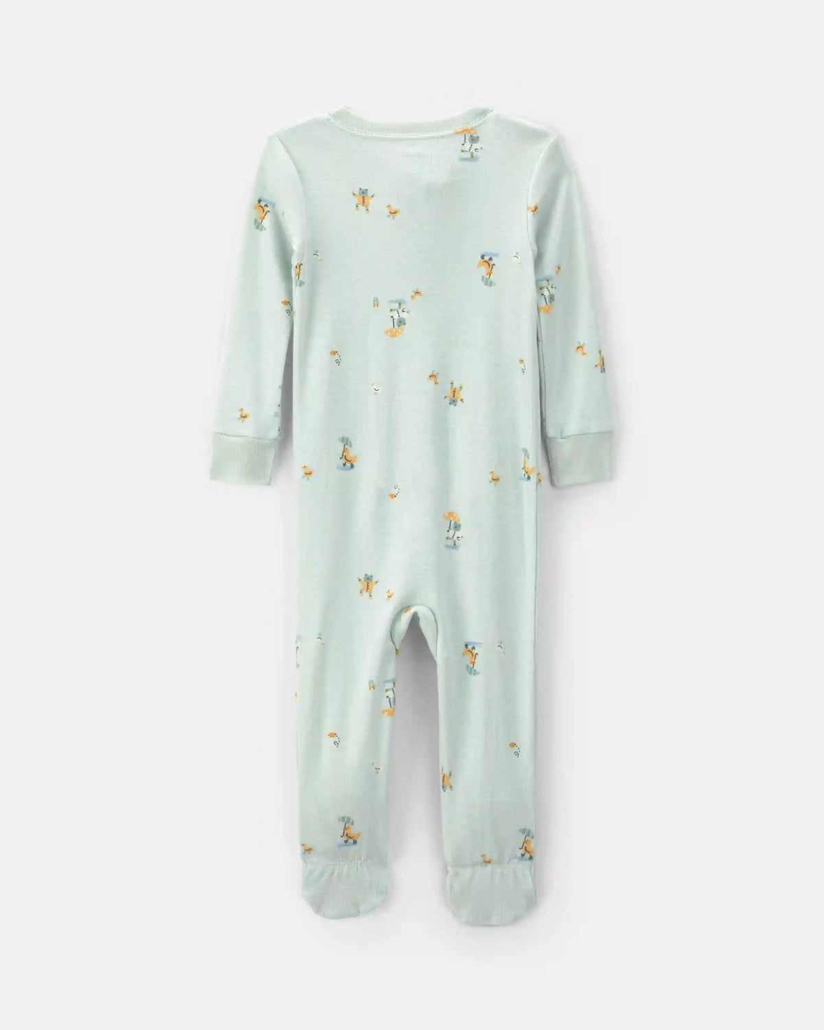 Baby Frog Cotton Snug Fit 1-Piece Pajama - Green