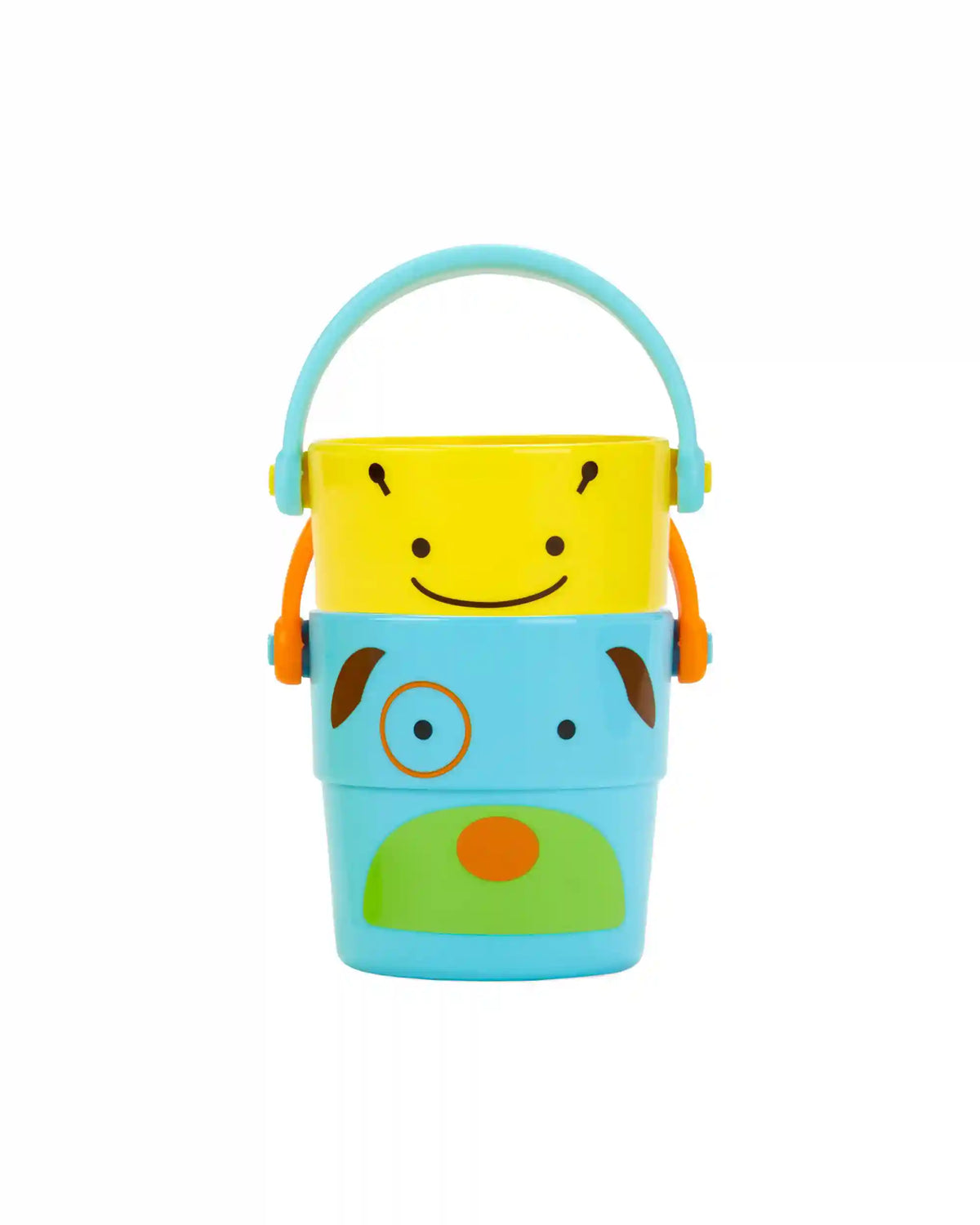 ZOO® Stack & Pour Buckets Baby Bath Toy