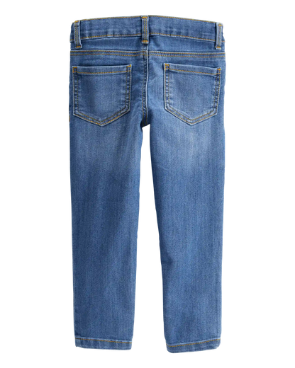 Toddler Medium Blue Wash Super Skinny-Leg Jeans