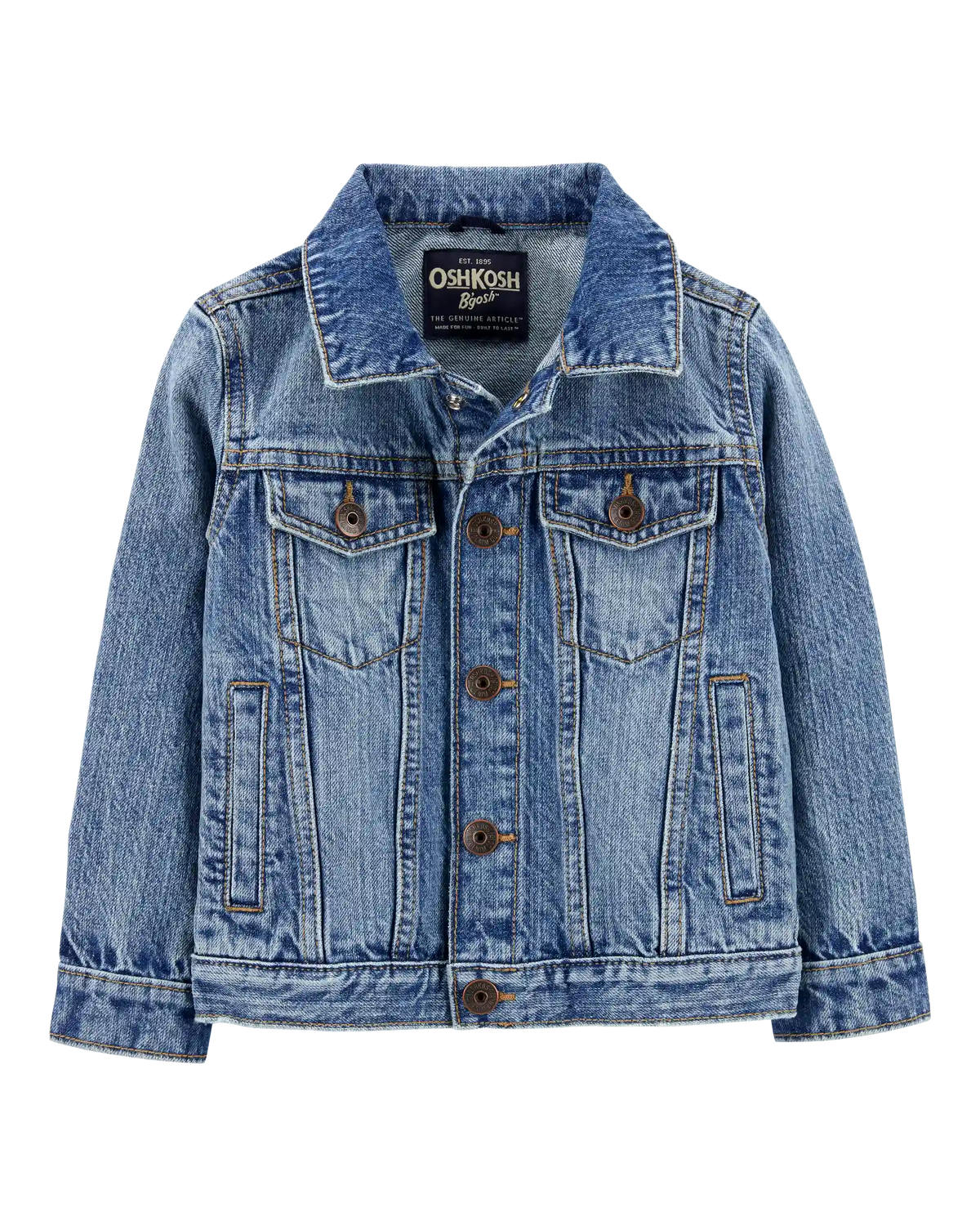 Toddler Denim Jacket - Medium Wash