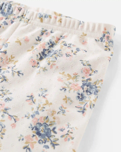 Toddler Girl Organic Cotton Pajamas Set