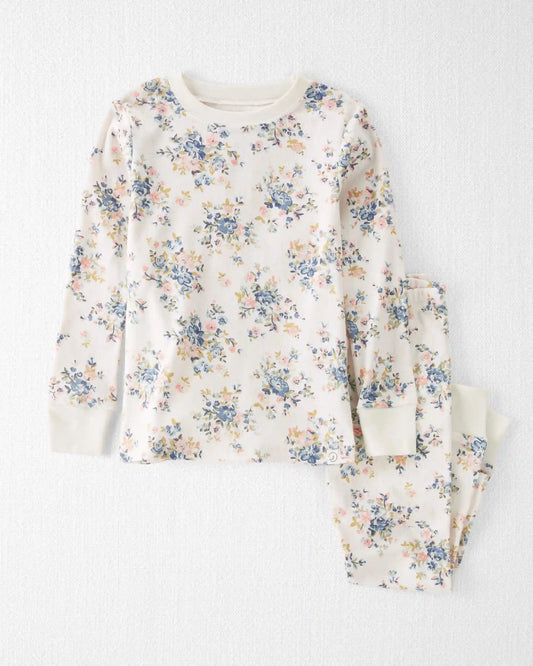 Toddler Girl Organic Cotton Pajamas Set