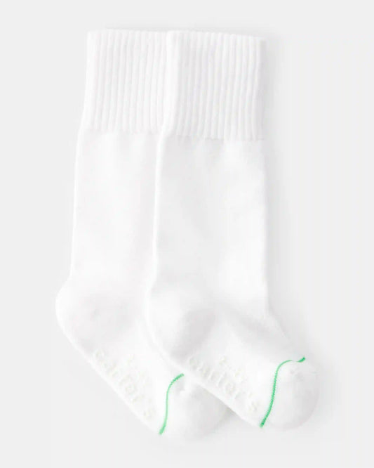 Toddler 1-PackSoccer Socks - White