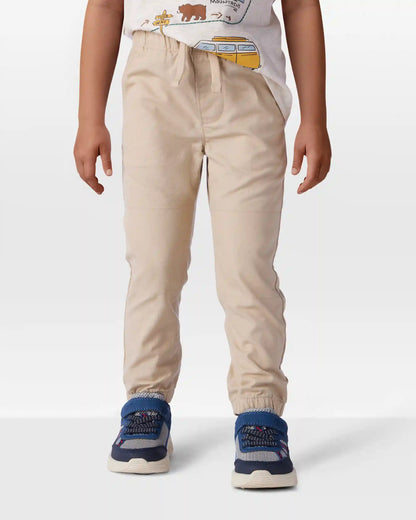 Toddler Boy Cotton Everyday Pull-On Jogger - Khaki