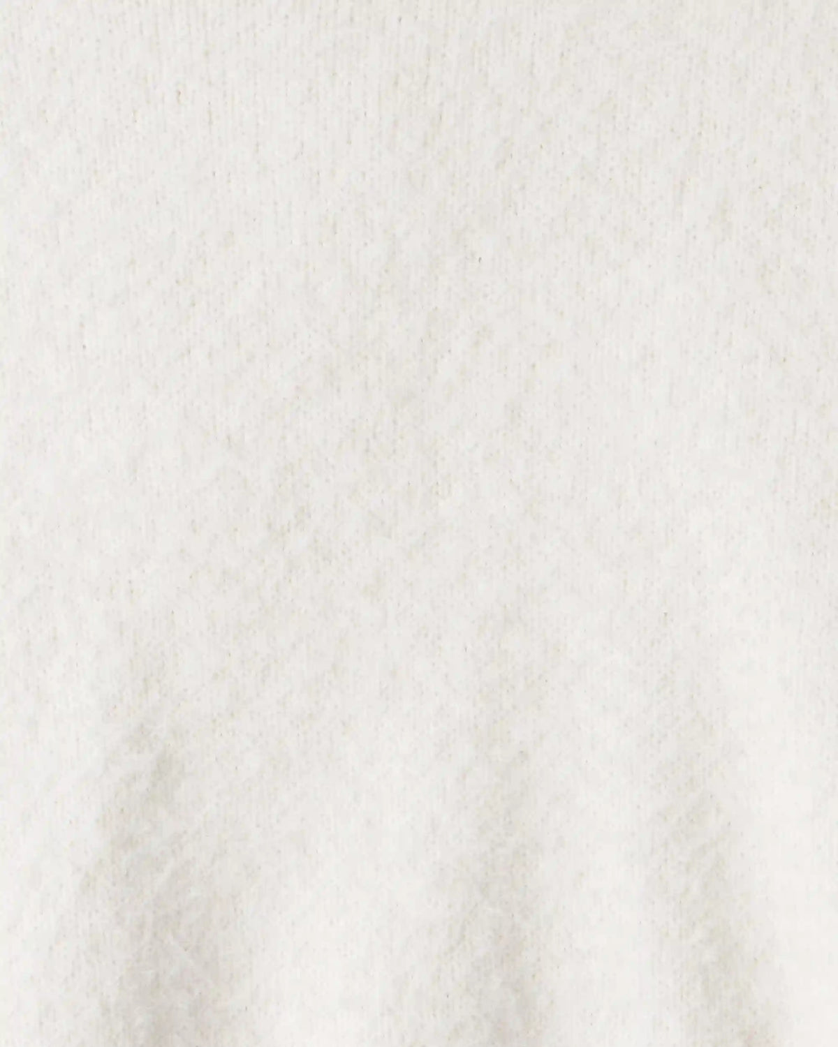 Toddler Girl Brushed Sweater - White
