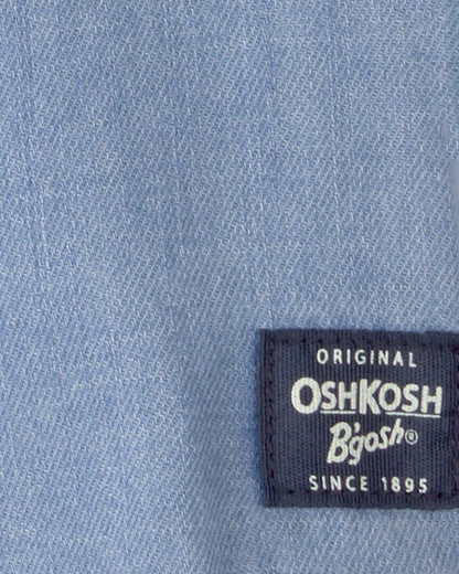 Toddler Boy Denim Button-Down Shirt - Blue