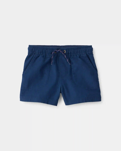 Toddler Boy Twill Shorts - Blue