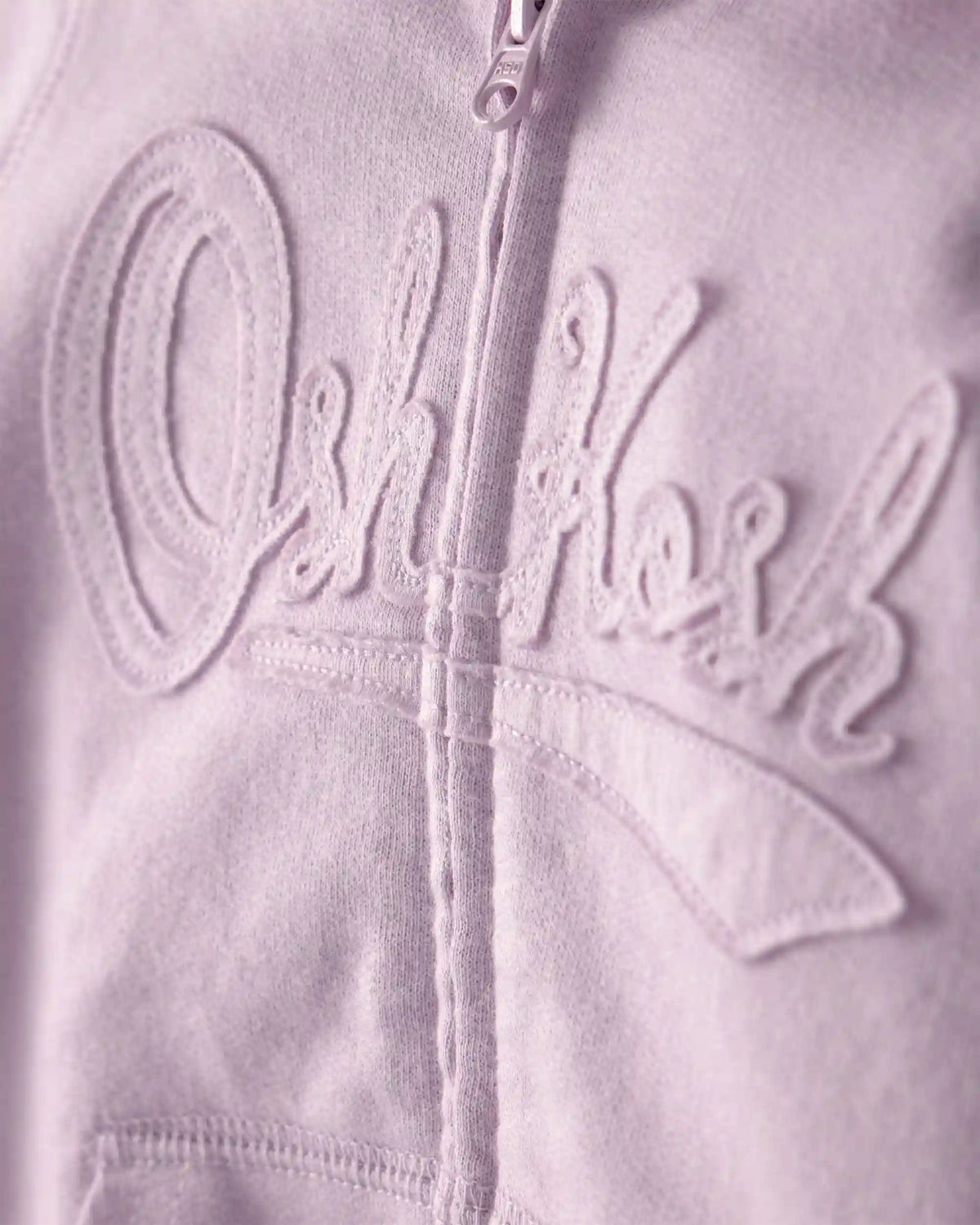 Toddler Girl OshKosh Logo Zip-Up Hoodie - Purple