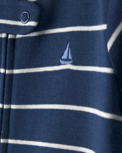 Toddler Boy 2-Pack Boat Snug Fit 1-Piece Pajama - Blue