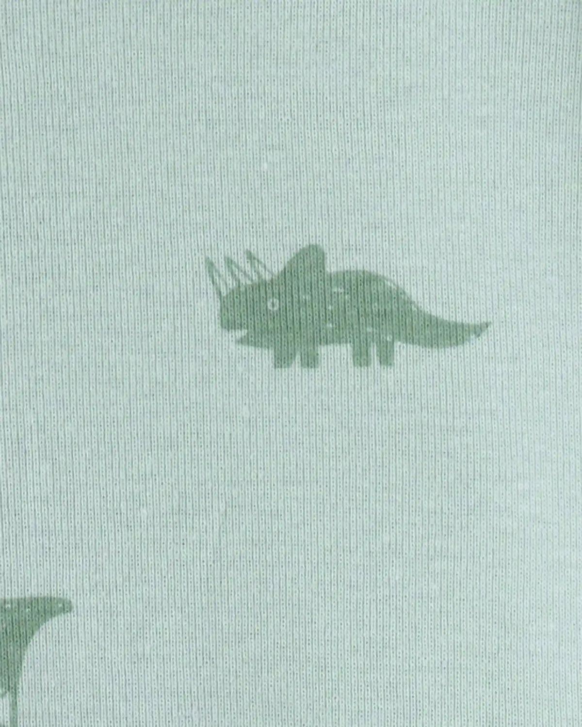 Toddler Dinosaur 100% Cotton Snug Fit 1-Piece Pajama - Green