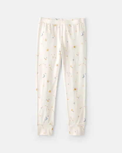 Toddler Constellation PurelySoft 2-Piece Pajama Set - Cream