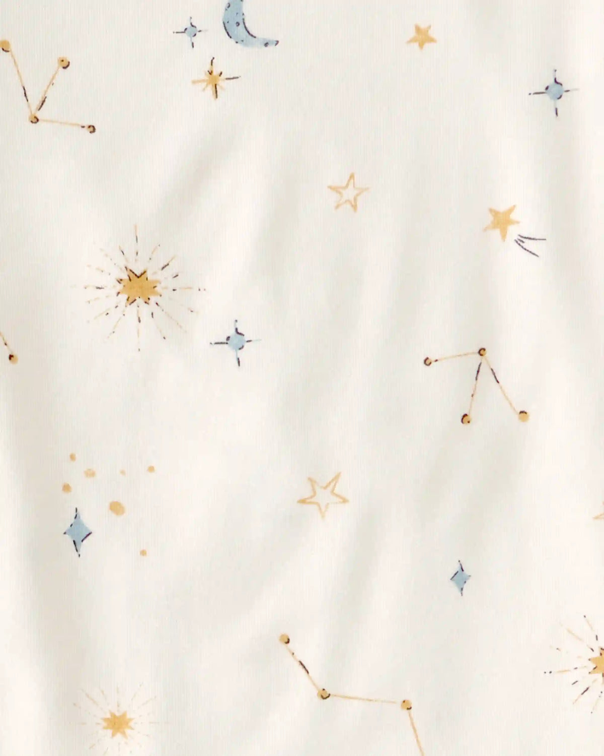 Toddler Constellation PurelySoft 2-Piece Pajama Set - Cream