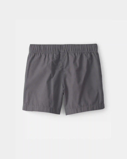 Toddler Boy Canvas Shorts - Grey