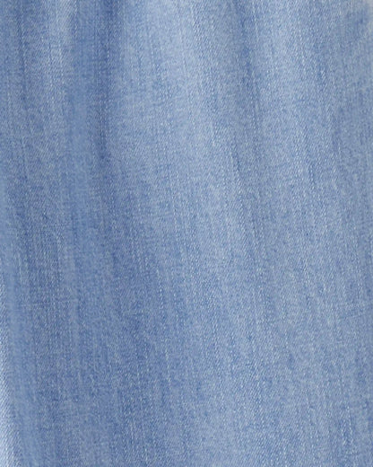 Toddler Boy Organic Cotton Chambray Pants