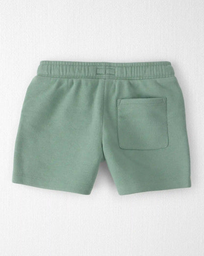 Toddler Boy Knit Shorts Made with Organic Cotton