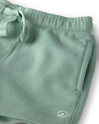 Toddler Boy Knit Shorts Made with Organic Cotton