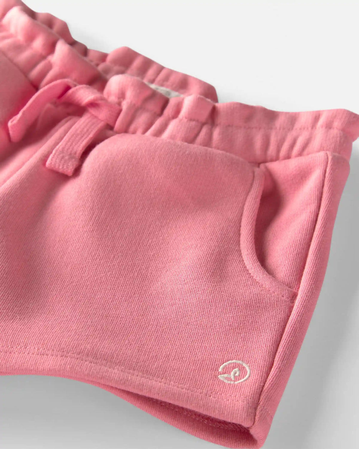 Toddler Girl French Terry Shorts Made with Organic Cotton