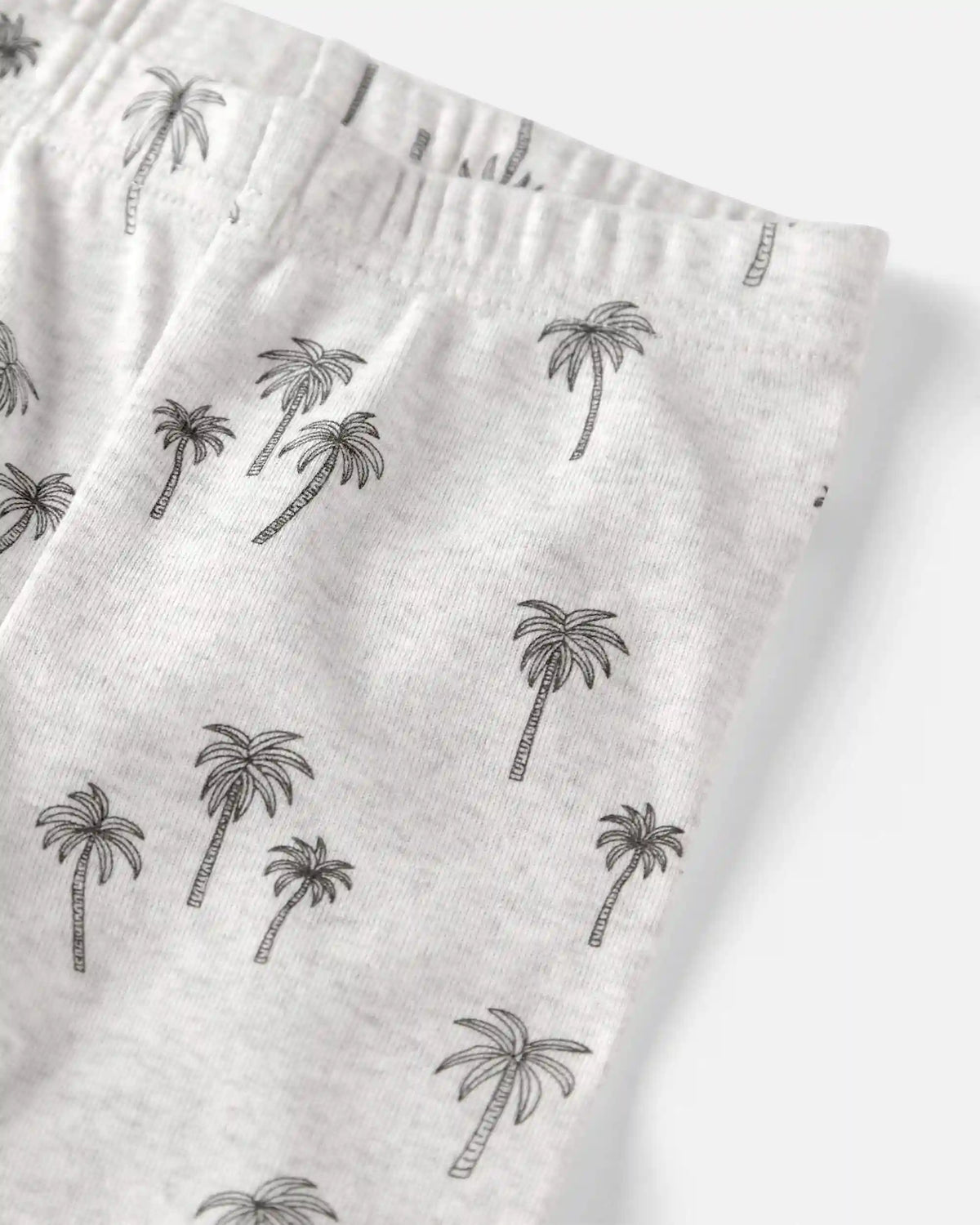 Toddler 2-Piece Organic Cotton Pajamas in Palm Trees