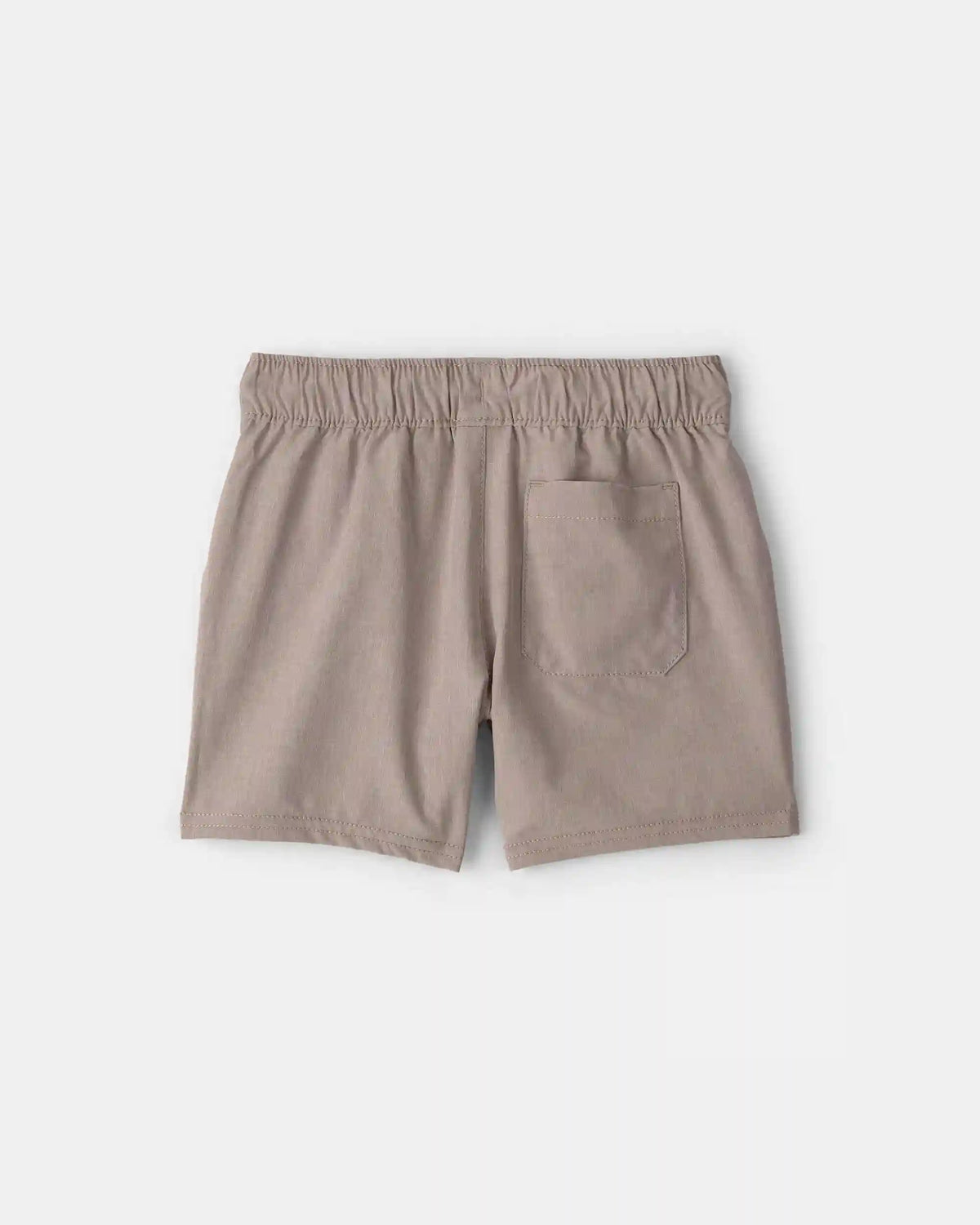 Toddler Boy Woven Pocket Shorts - Taupe