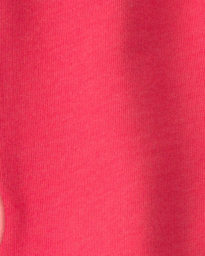 Toddler Boy Crab French Terry Shorts - Coral