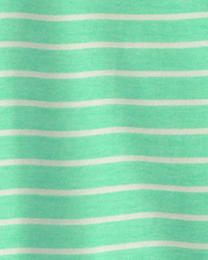 Toddler Striped Tee - Green