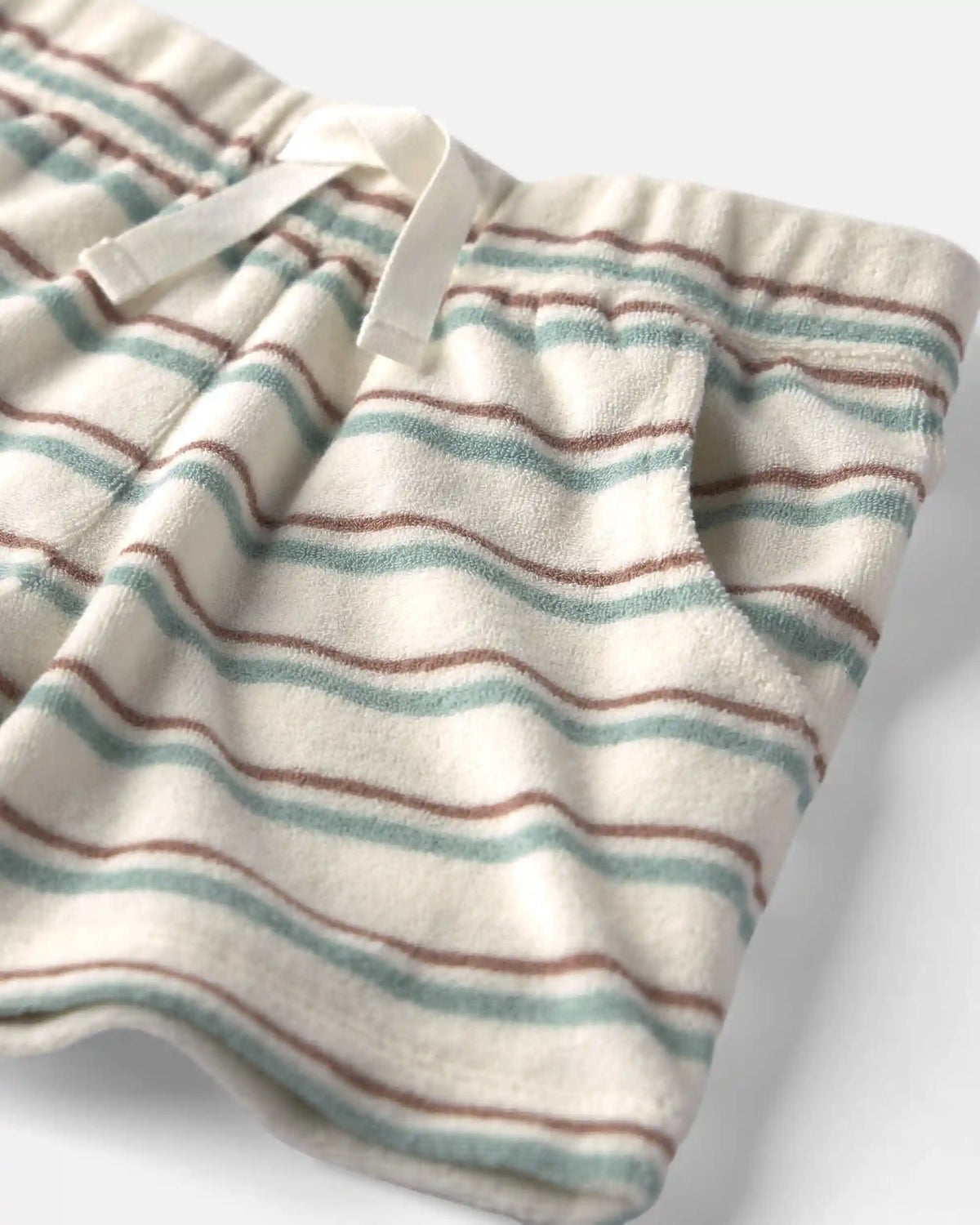 Toddler 2-Piece Terry Top & Short Set Made with Organic Cotton in Stripes