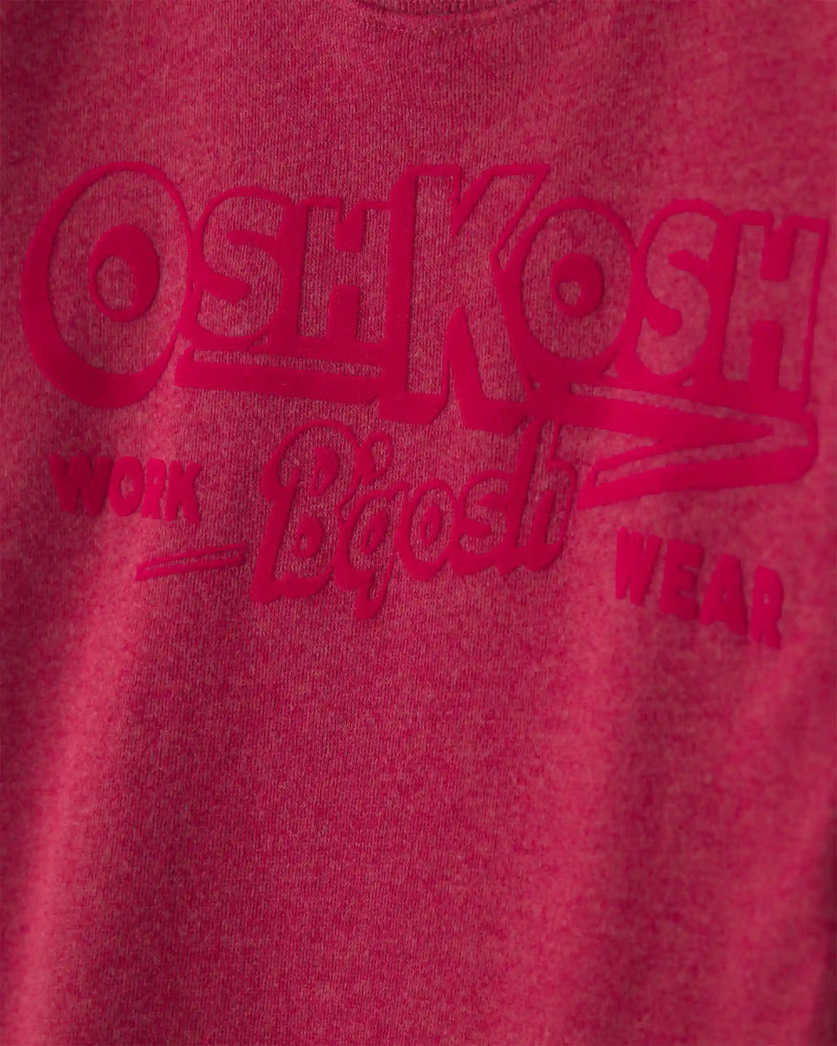 Toddler Boy OshKosh Logo French Terry Pullover Sweatshirt - Red