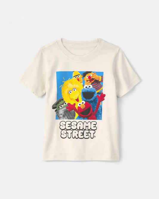 Toddler Sesame Street™ Graphic Tee - Cream