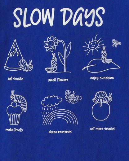 Toddler Boy Slow Days The Very Hungry Caterpillar Graphic Tee - Blue