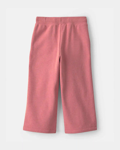 Toddler Girl OshKosh Logo Fleece Drawstring Pants - Pink