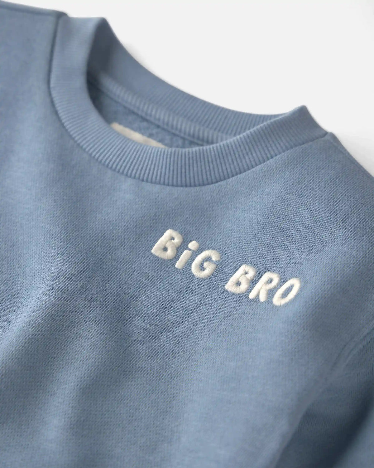 Toddler Boy Organic Cotton Big Bro Pullover
