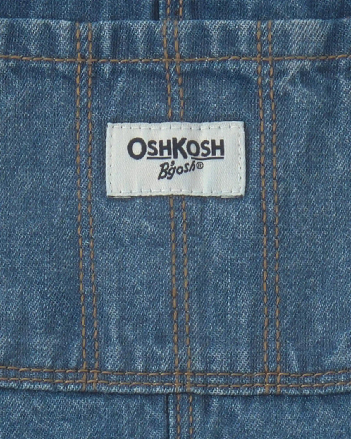 Toddler Girl Wide-Leg Overalls - Medium Wash