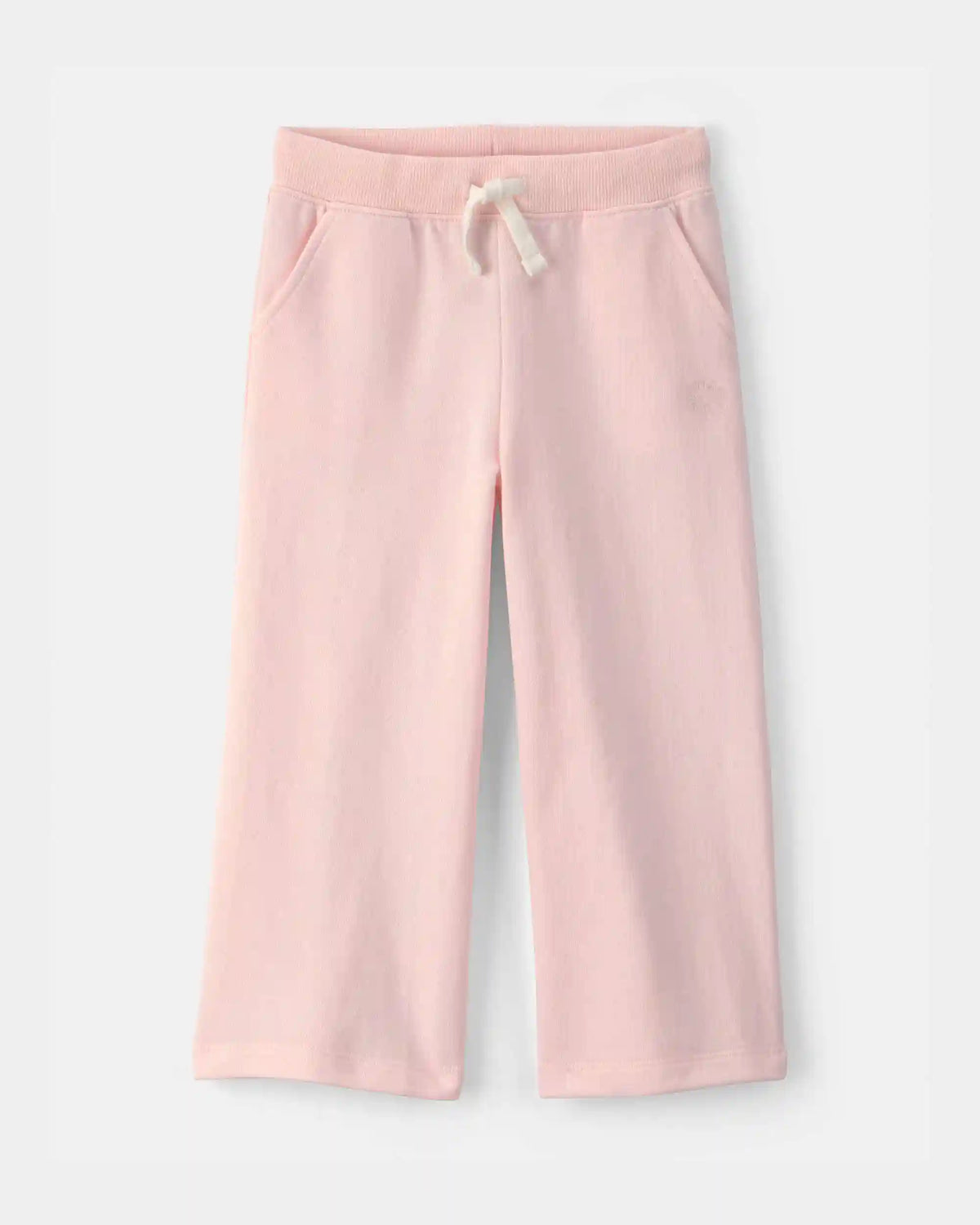 Toddler Girl French Terry Drawstring Pants - Pink