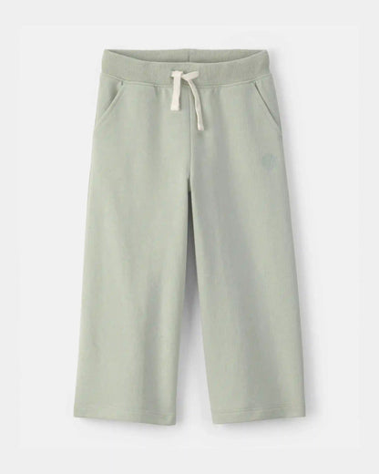 Toddler Girl French Terry Drawstring Pants - Green