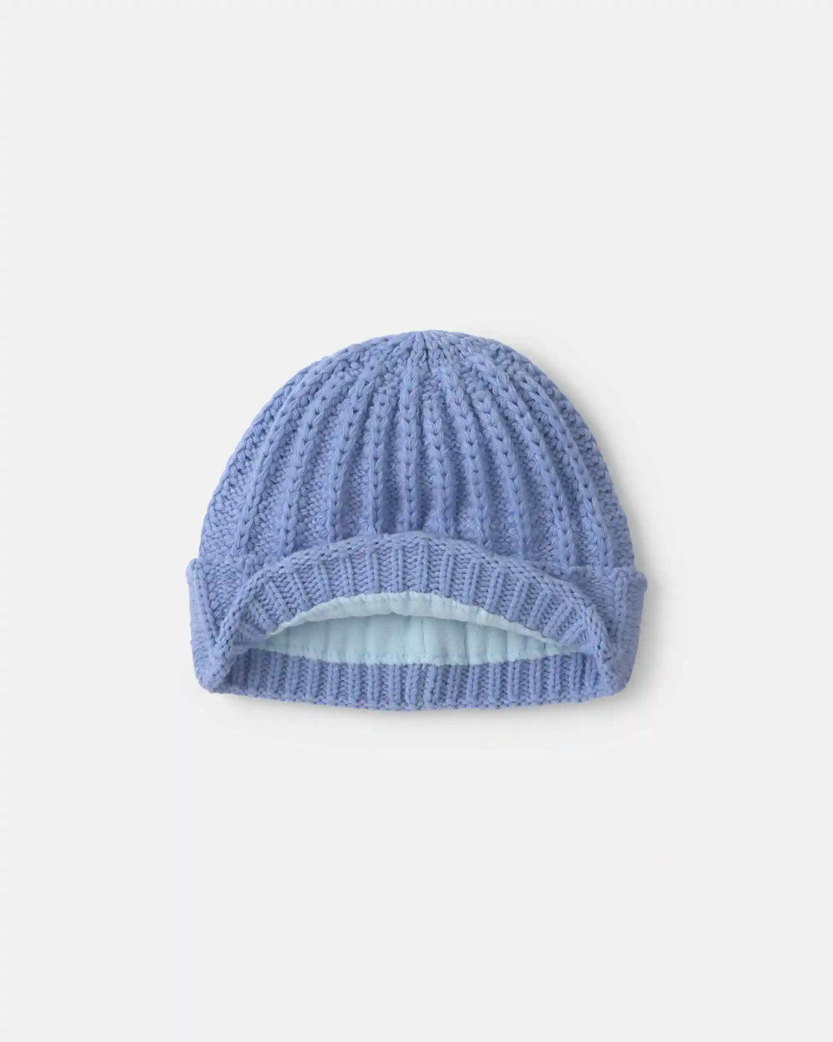 Toddler Girl Ribbed Beanie - Purple