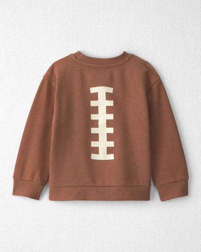 Toddler Organic Cotton 'Game Day' French Terry Sweatshirt