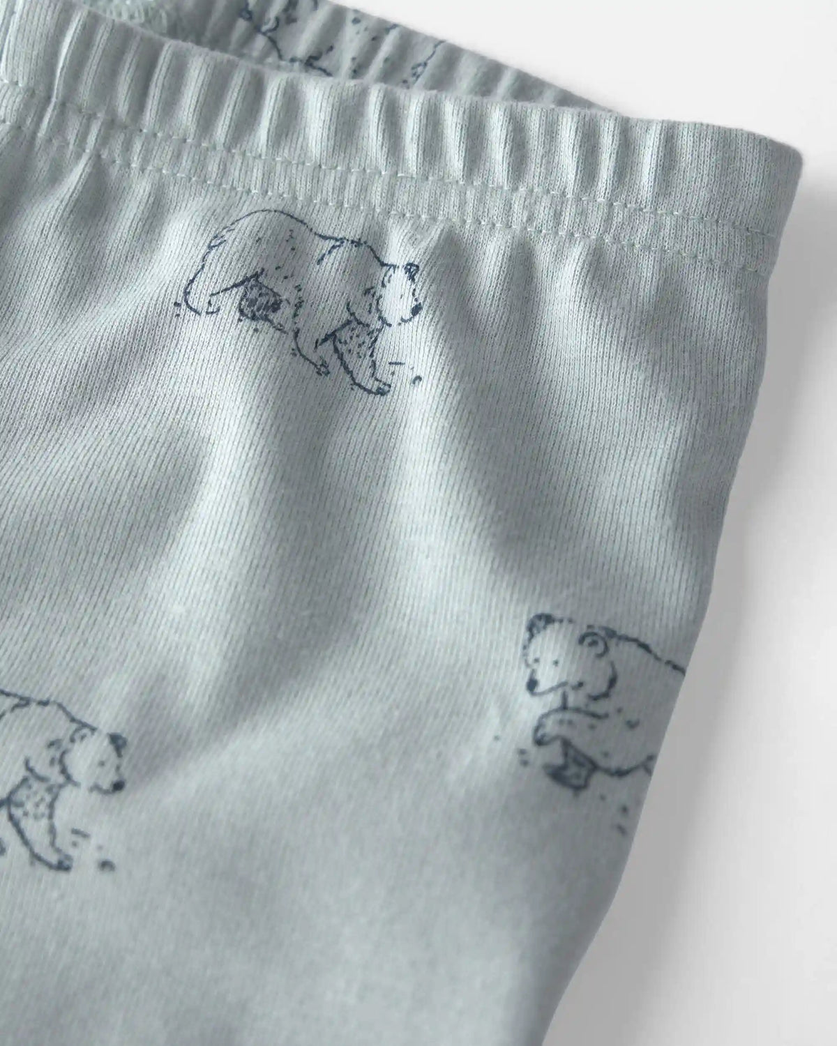 Toddler 2-Piece Organic Cotton Pajamas in Winter Bears
