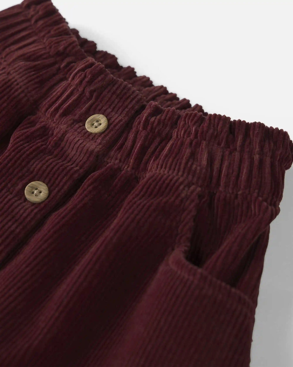 Toddler Girl Organic Cotton Corduroy Skirt