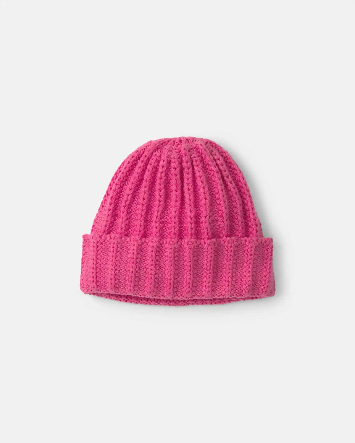 Toddler Girl Ribbed Beanie - Pink