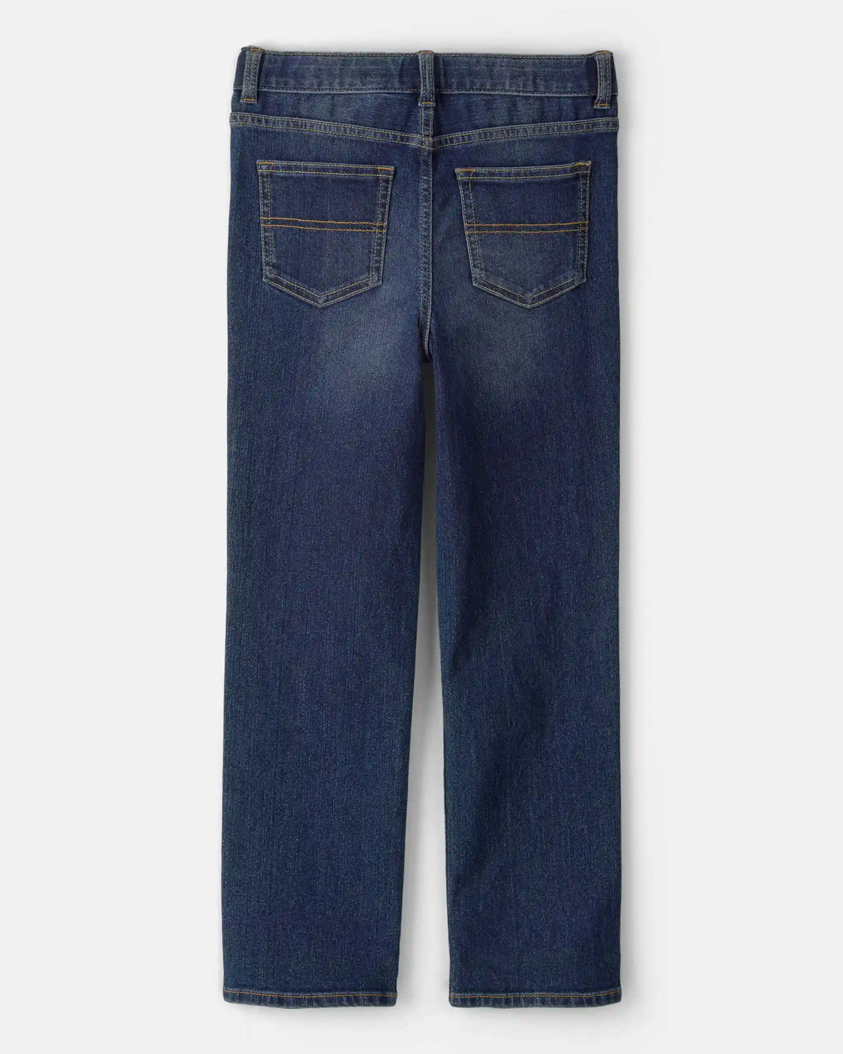 Boys Dark Wash Relaxed-Fit Classic Jeans