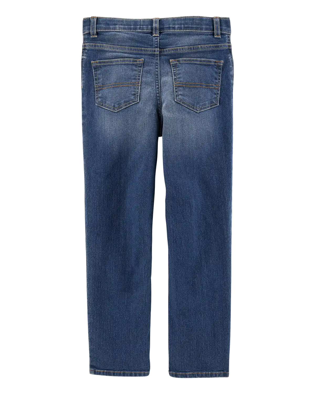 Kid Medium Blue Wash Straight-Leg Jeans