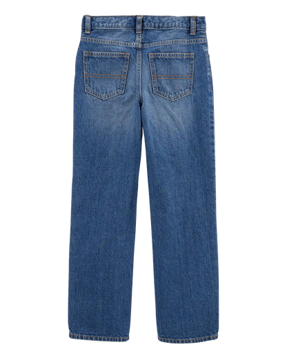 Boys Medium Wash BootCut Jeans