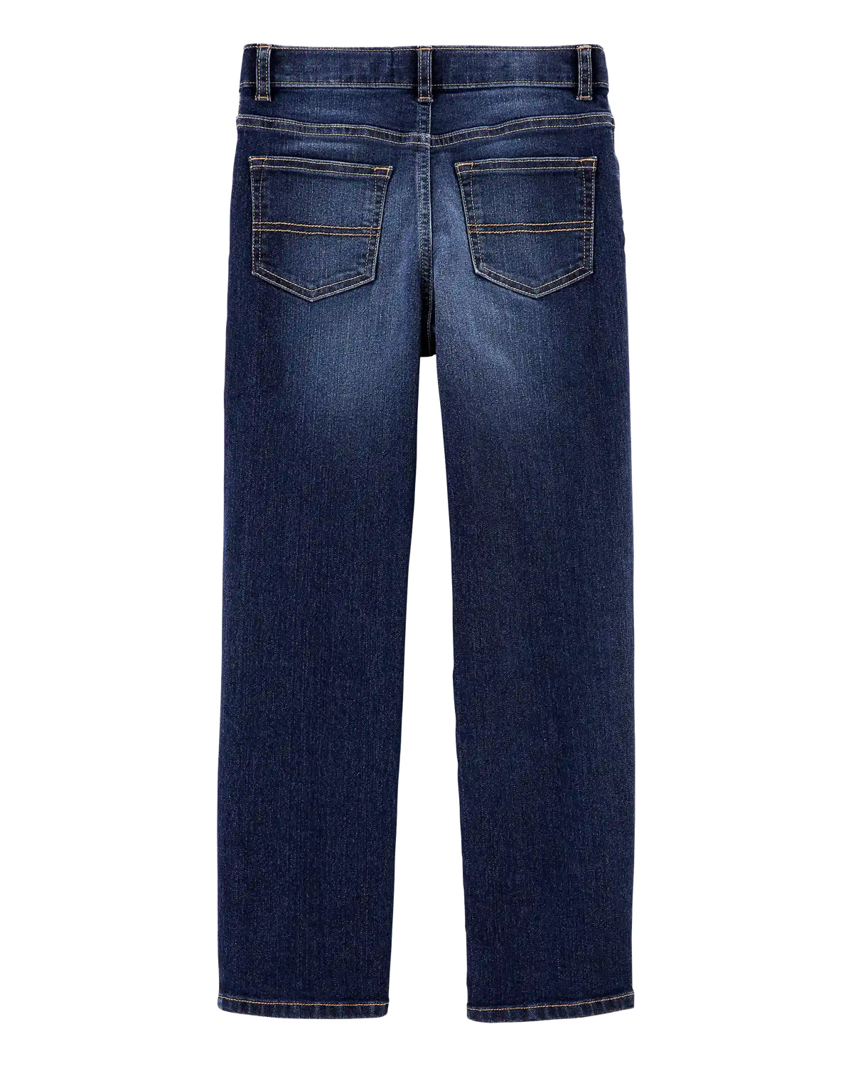 Kid Dark Wash Husky-Fit Classic Jeans