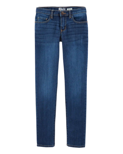 Kid Dark Wash Super Skinny-Leg Jeans