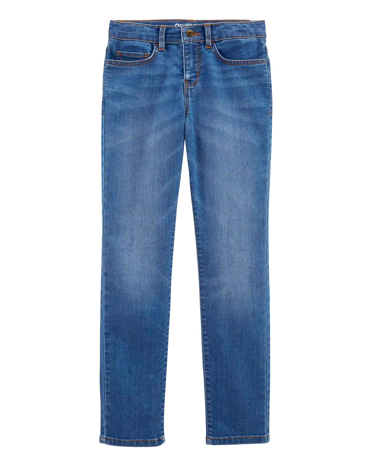 Kid Medium Blue Wash Slim-Fit Skinny-Leg Jeans