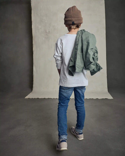 Kid Medium Blue Wash Skinny-Leg Jeans